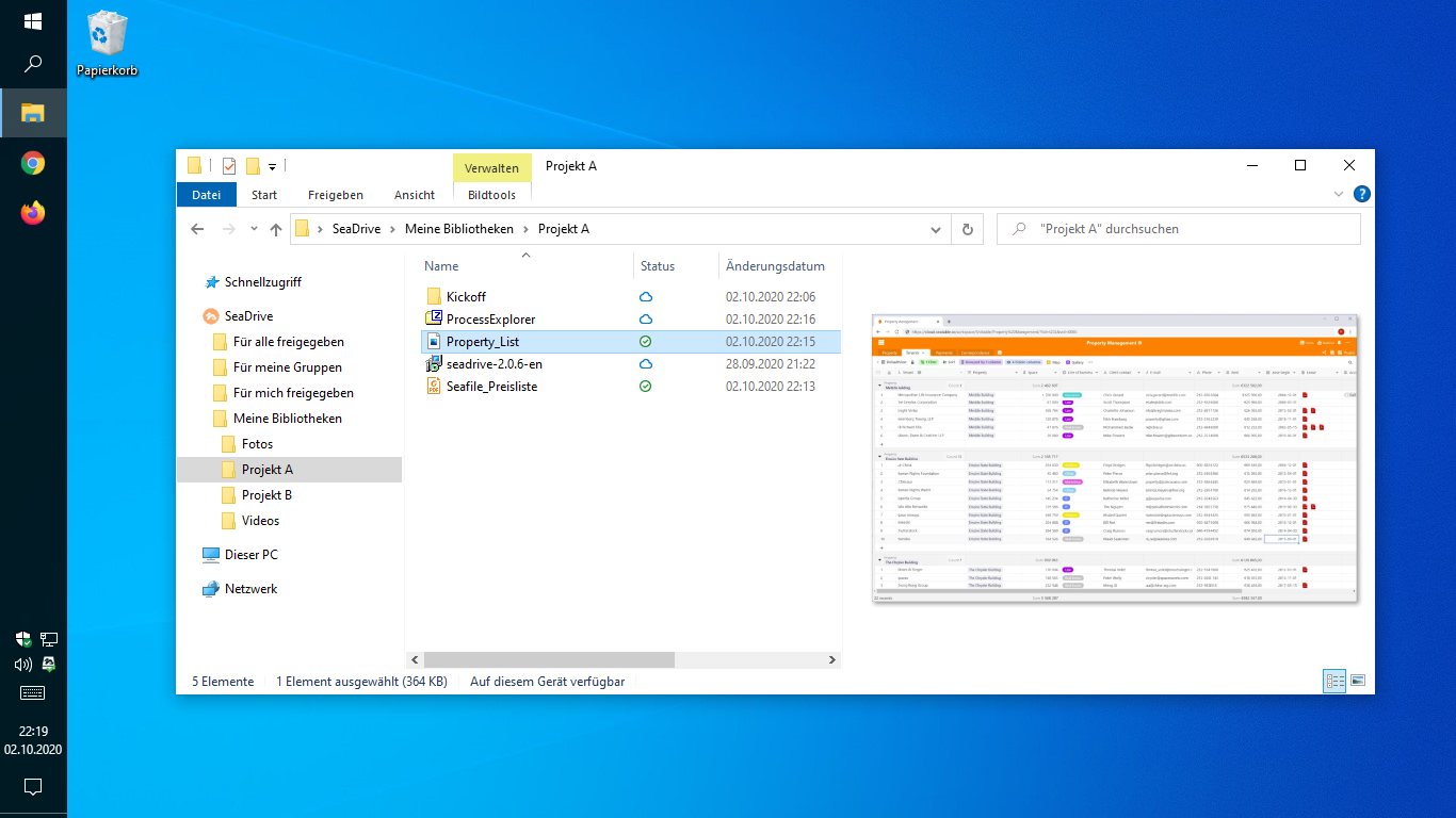 SeaDrive 2.0 erlaubt den direkten Dateizugriff über den Windows Explorer