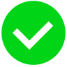 SeaDrive Status Icon grüner Kreis ausgefüllt